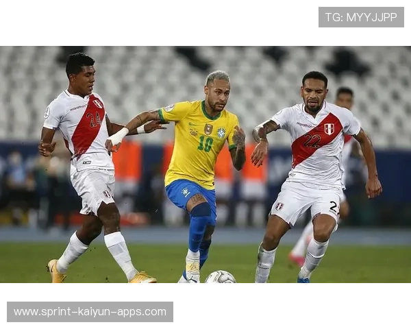 内马尔急停后脚尖轻触制造绝妙传递，巴西快速推进